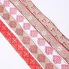Meter 10 Luxurious Christmas Faux Linen Ribbon Available In Multiple Colors For Creative Seasonal Decorations