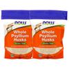 Now Foods Whole Psyllium Husk, 454g (16oz), 2 Pack