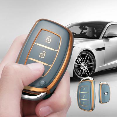 TPU Car Remote Key Vover Key Case For Hyundai Tucson Sonata Santa Fe Elantra Accent Solaris Verna Ix25 Ix35 I20 I30 I40 Keyless