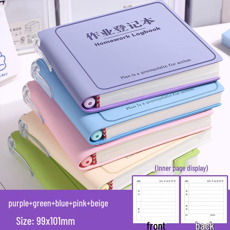Grade 1 Mini Homework Notebook for Primary Students