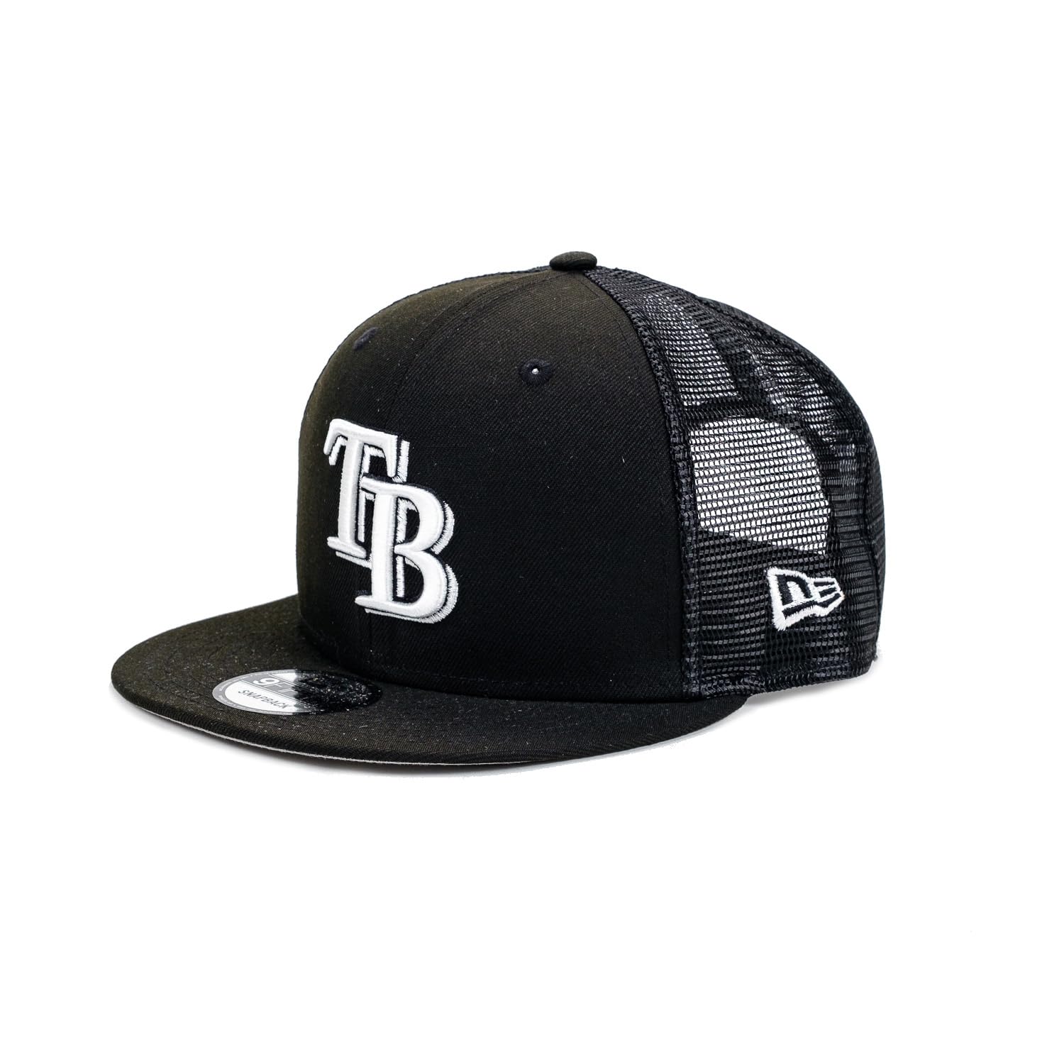 

Mesh Cap Snapback 9FIFTY BLACK WHITE MLB Tampa Bay Rays [New Era] &