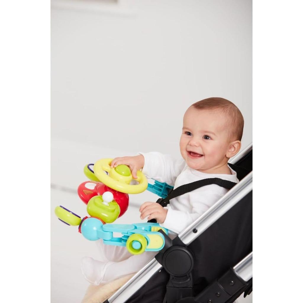 Early Learning Centre Light Sound Buggy Driver Stroller Toy with Drive Handle Authentic & (147696)