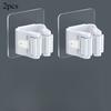 Xiaomi 2/4pcs Punch-free, Seamless Mop Rack Storage Mop Hook Home Bathroom Wall Shelf Broom Rack Mop Clip Bathroom Accessories