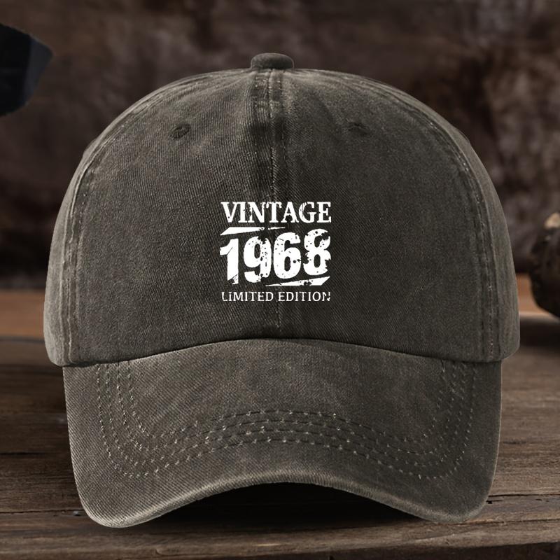 

Fun Letter Print Baseball Hat Unisex Outdoor Fashion Versatile Peaked Cap Trend коричневий