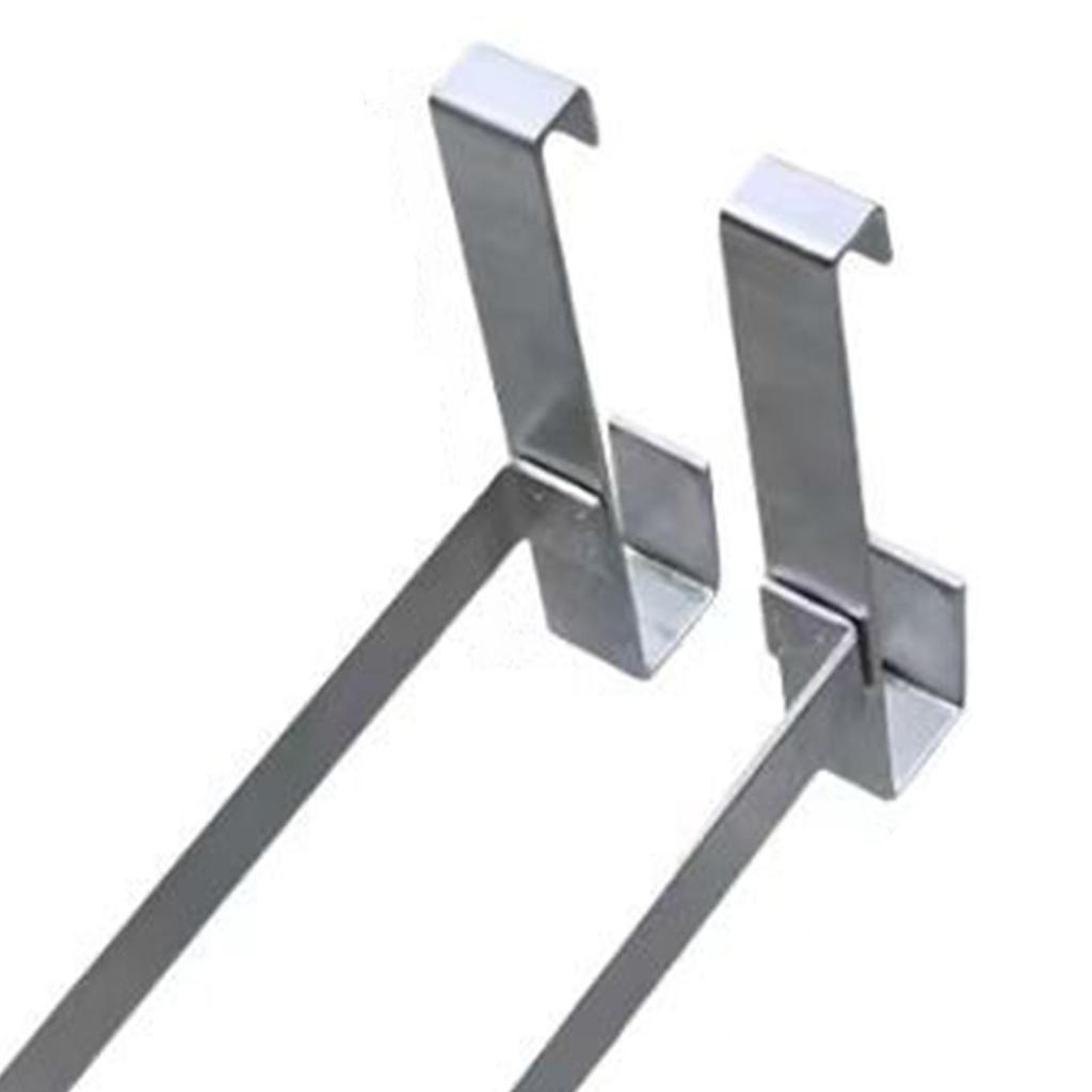 2 Pieces Beehive Frame Holder Silver Beehive Frame Perch for Beekeeper Home