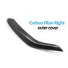 Car Interior Passenger Doors Pull Handle Outer Leather Cover Replacement For BMW X5 X6  F15 F16 2014-2018