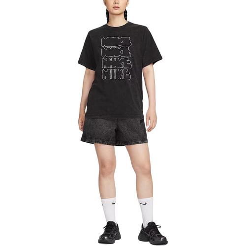 Nike Sportswear T Shirt Women s II0453-010 XS чёрный