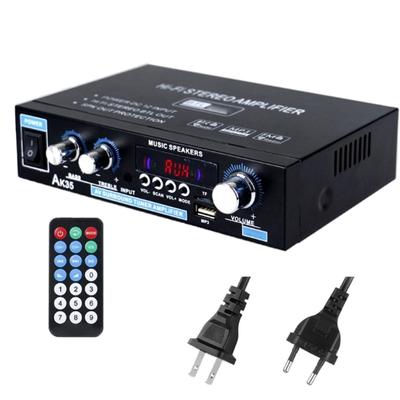 Heim-Auto-Verstärker FM HiFi Digitalverstärker Stereo Bluetooth-kompatibel 5.0 Surround-Sound Musik Subwoofer Lautsprecher