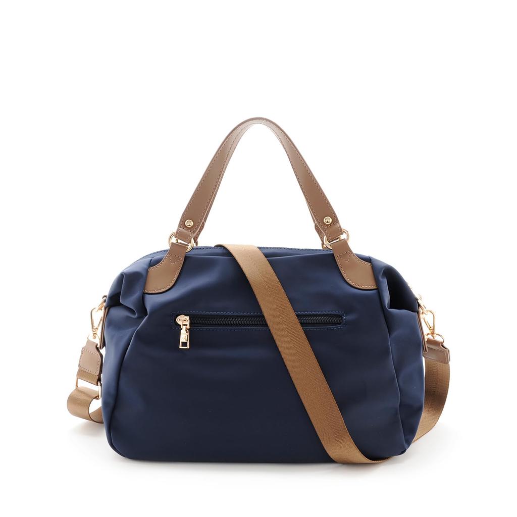 FIRANO Damen Wasserabweisende Leichte Nylon-Handtasche mit Seitenreißverschluss von ARNO LABEL, A402708, Marine