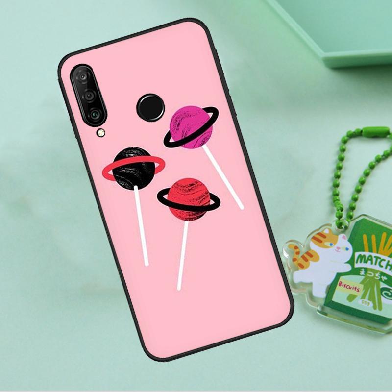 Pizza Sushi Food Donuts For Huawei Nova 8i 11i 12i 12s 9 10 SE Y90 Y60 Y70 Y72 Y61 Y91 P20 P30 P40 Lite P60 Pro Case