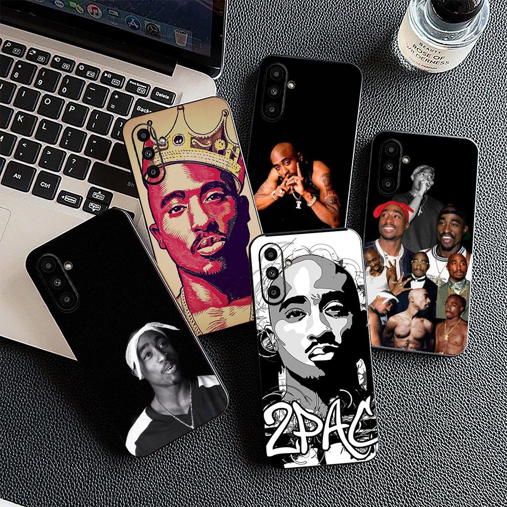 Rapper 2pacs Singer Tupacs Casing Phone Cover for Xiaomi Poco C75 C65 C71 C85 X7 X6 X5 M6 M7 F7 F8 Ultra F6 Pro Soft Case