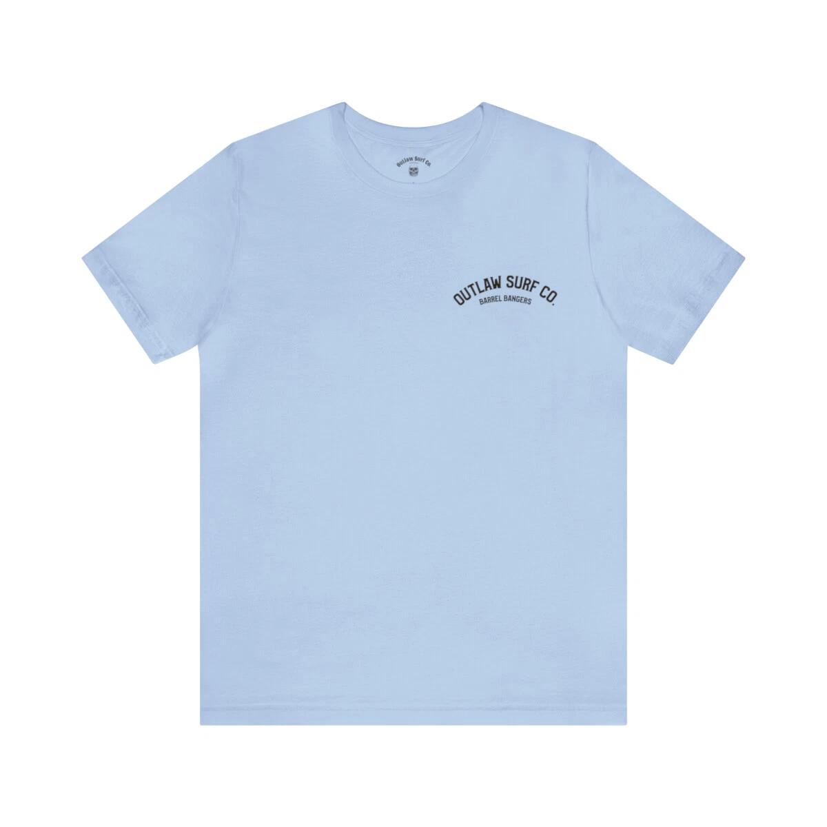 Outlaw Surf Full Cut Barrel Bangers T-Shirt 4XL