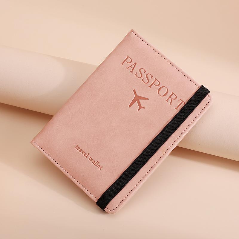 Business travel passport bag, overseas boarding passport holder, RFID passport, this set of air ticket document holder, with SIM card space