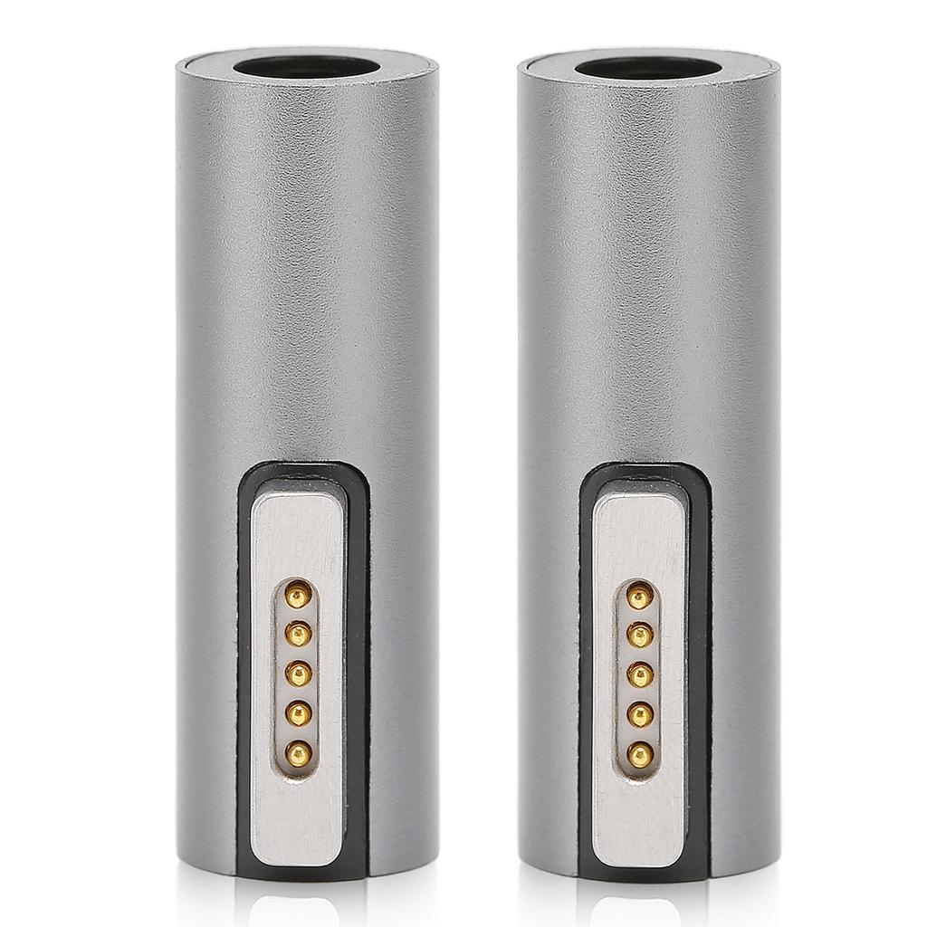2PCS Magnetic T Tip Adapter DC Female To for Magsafe 2 Maximum Support 5A 18.5‑20V PD Magnetic