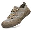 Summer Breathable Mesh Men's Shoes Sports and Leisure Shoes Men's Mesh Creek Walking Shoes Non-slip Outdoor Hollow Mesh Shoes
