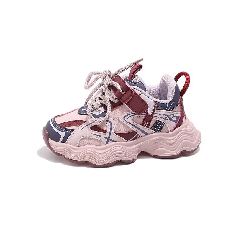 2024 Children Casual Sneakers for Girls Boys Autumn New Fashion Korean Style Soft Bottom Anti-slippery Versatile Sports Shoes