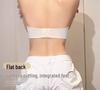 Women's Strapless Push-Up Bandeau Bra, Non-Slip, Seamless, for Small Busts