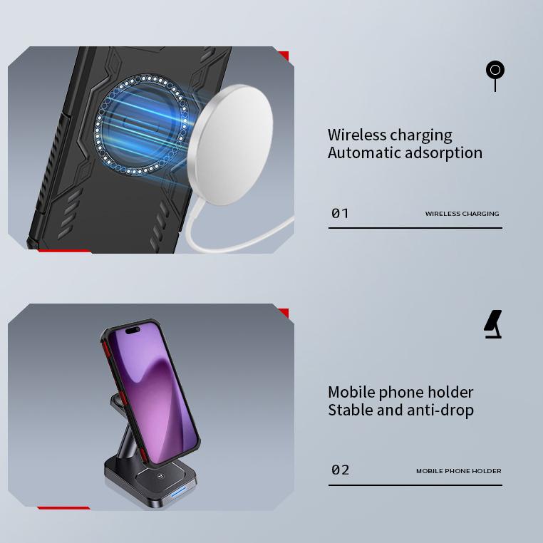 Magnetic Attraction Piece Phone Case For OnePlus ACE5 Ultra/OnePlus 13 13T 13R/OnePlus Nord4/OnePlus ACE5 Case Heat Dissipation Back Cover