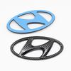 Hyundai Tucson Santa Fe Sonata Elantra Accent Ix35 Ix25 I30 I40 Car Logo Front Rear Emblem Sticker Auto Styling Accessories MM18