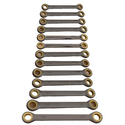 Multifunctional Wrench  Universal Wrench Selves Tightening Double Head Spanner 72 Tooth Gear Hand Tool Accessories