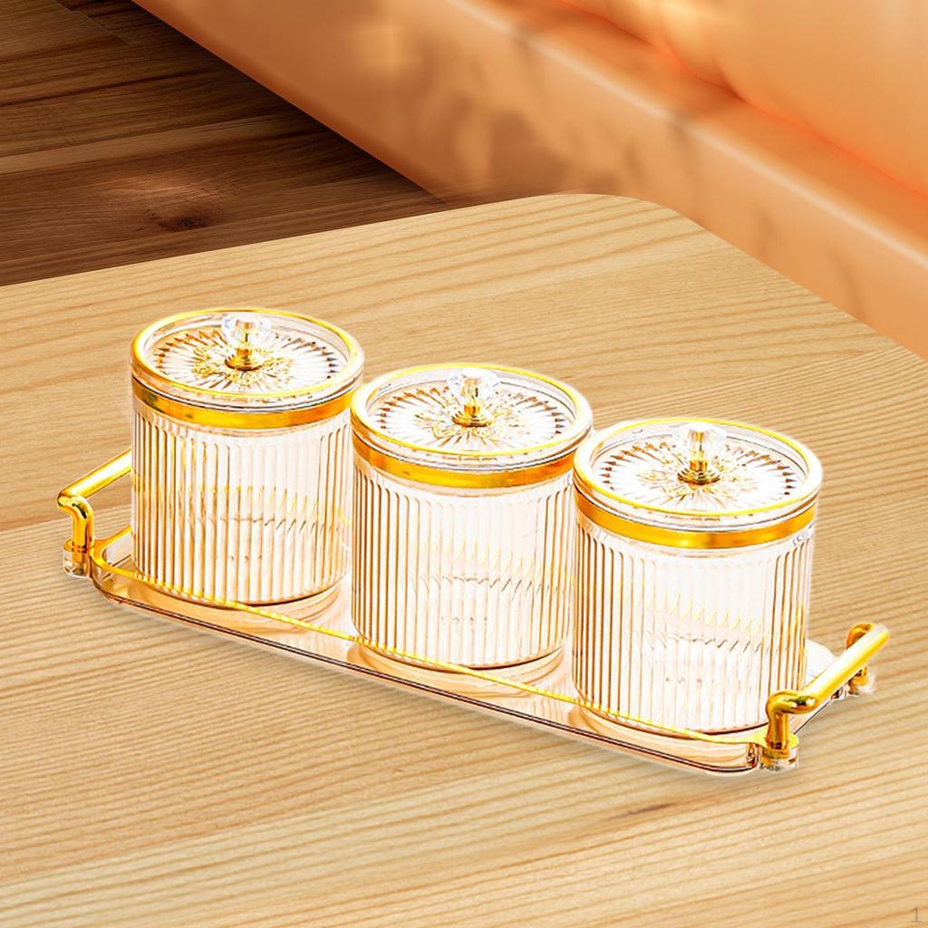 Dried Fruit Serving Dish with Lid for Snacks And Treats Storage
