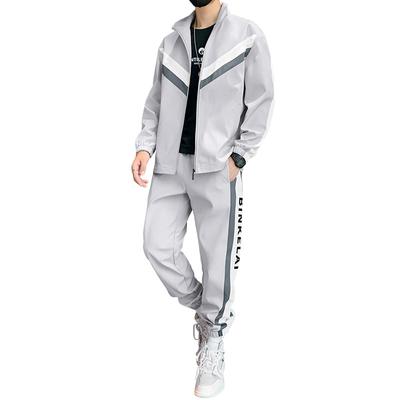 Herbst Casual Sportswear Jacke Anzug Männer Lose Herren Anzug