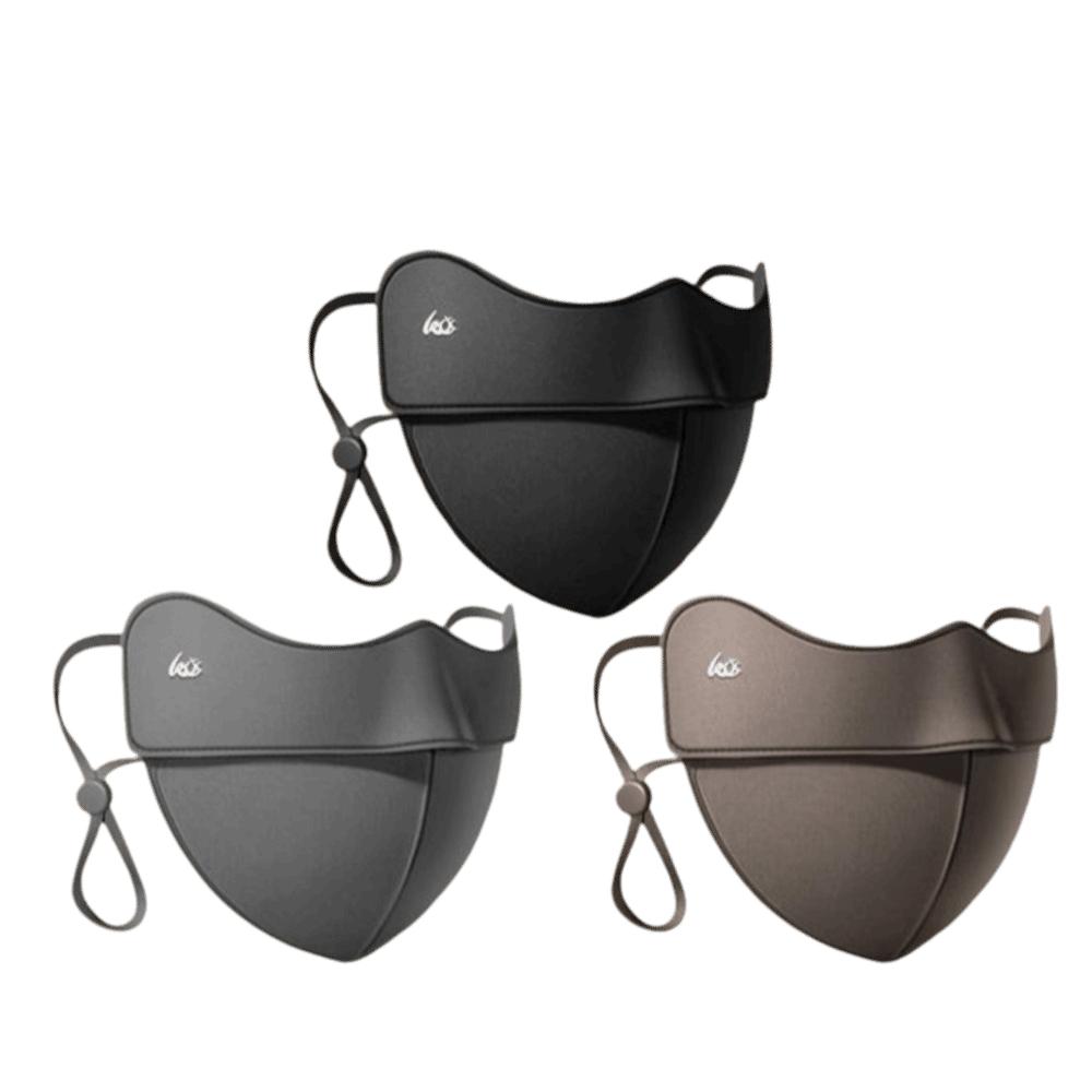 New Thick Face Mask Ear Loops Nylon 3D Face Mask Warmth Hand-Washable Windproof Mask Women