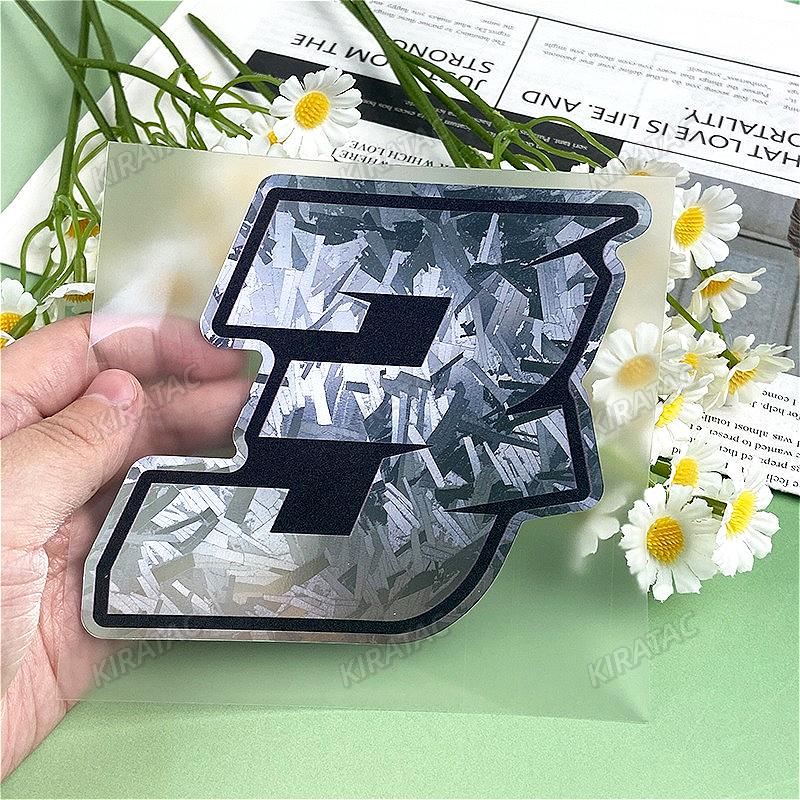 1 Stk. 0 bis 9 Arabische Ziffern Silber Kohlefaser Motorradaufkleber Wasserdicht für Motorradverkleidung Kraftstofftank Roller Vinylaufkleber