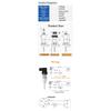 LCD Integrated Temperature Transmitter PT100 -50-300C Thermal Resistance Sensor 4-20mA RTD Temperature Sensor 0-10V
