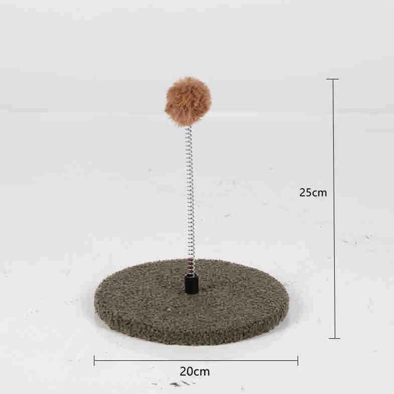 3-Layers Cats Toys Scratching Post Sisal Rope Three Pillars For Kitten Grind Claw Cat Climbing Frame Posts Pet Furniture