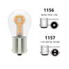 1PCS 1156 BA15S P21W Led 1157 BAY15D P21/5W Bulbs Ampoule R5W R10W 18SMD 800LM Car Fog Lights DRL Turn Signal Lamp 12V White Red Bulbs 7