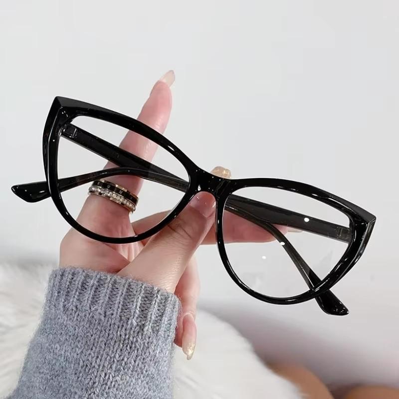 

Жіночі окуляри Cat Eye Модні прозорі комп ютерні окуляри Жіночі Чоловічі класичні оптичні окуляри проти синього світла Anti blue light