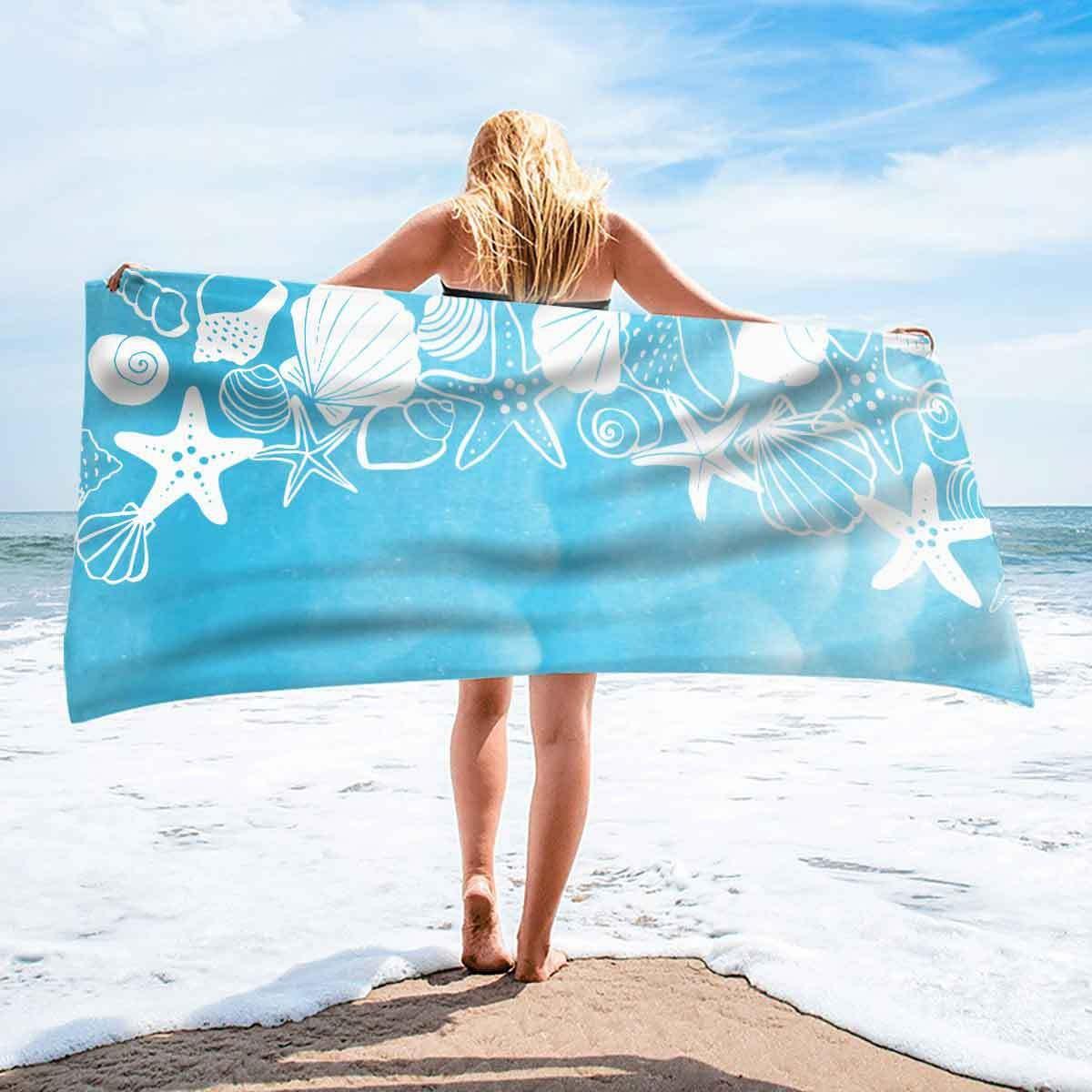 

Tropical Palm Tree Beach Towel Coastal Island Silhouette Print Soft Absorbent Quick Dry Beach Blanket for Pool Travel Vacation W30*H60(CM)