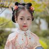 Kids' Classic Hanfu Hair Clip: Fairy Bow Tassel Hairpin for Girls