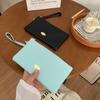 Luxury Evening Banquet Bag Square Handbag French PU Long Wallet  Daily
