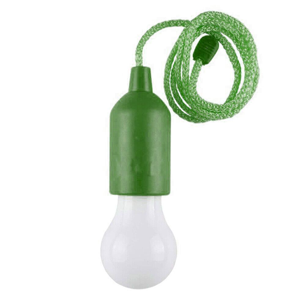 2pcs Hanging Lamp Battery Operated Colorful Green Home