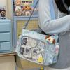New Japanese Cute Kawaii Ulzzang Ita Bag Harajuku Sweet Casual Crossbody Bag For Daily Commute Preppy Style Y2K Shoulder Bag