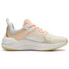 Li Ning Spark Low Top Casual Shoes Women's Cream Orange AGLS062-2
