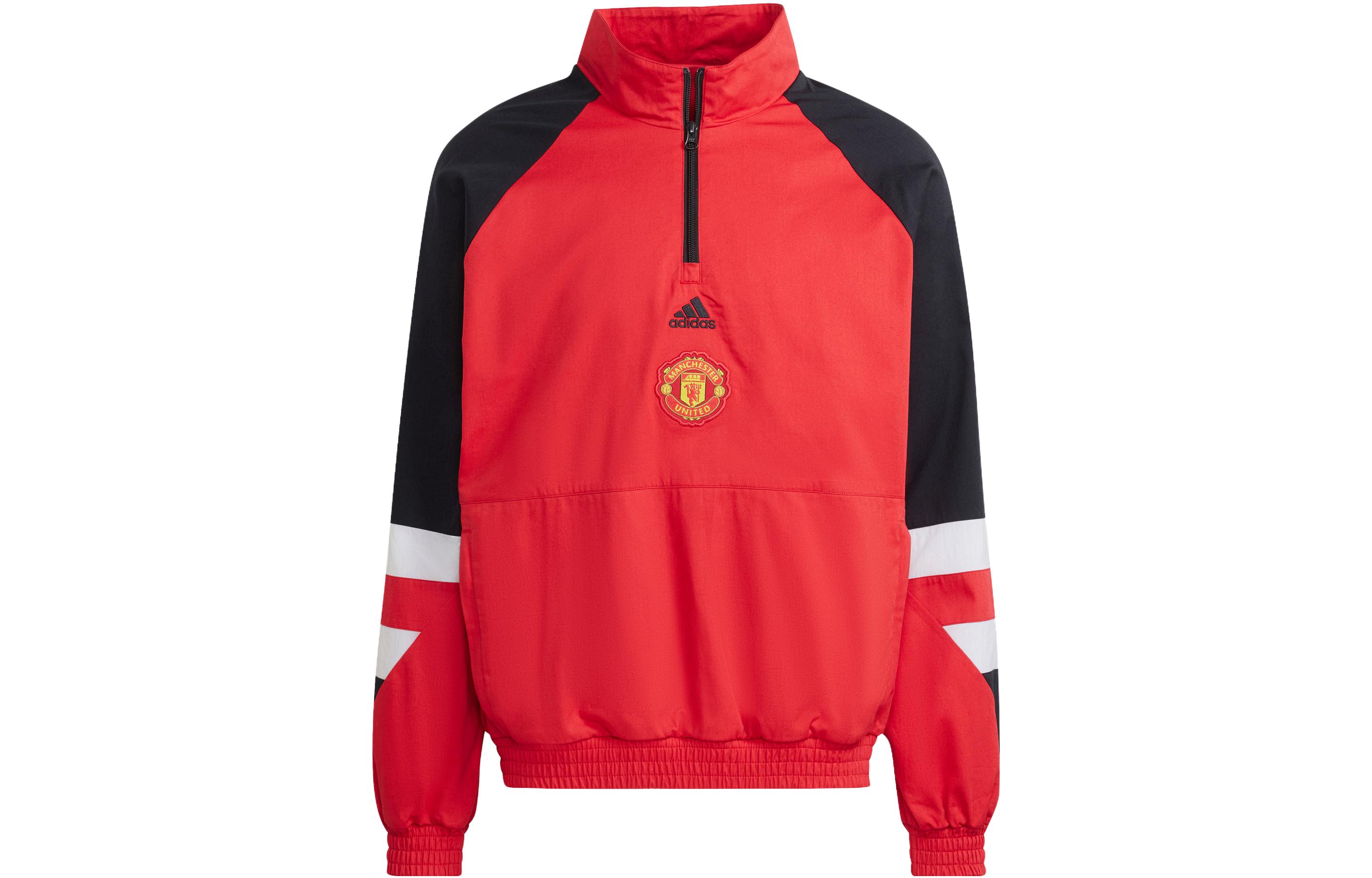 Adidas Men's Red Manchester United Soccer Jerseys Moderate Straight Fit Ht2000 Cm