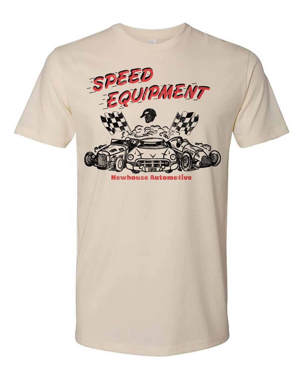 T Shirt Cotton Hot Rod Newhouse Automotive Drag Race Racing Speed Shop S