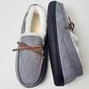 Kidmi Winter Fuzzy Women Cotton Shoes Casual Antiskid Outdoor Women Shoes Cute Bow Plush House Shoes Warm Cozy Fluffy Women Shoe