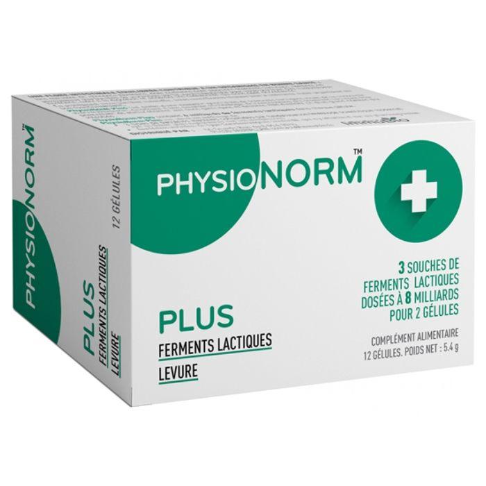 Physionorm Plus Ferments Lactiques 12 gélules