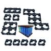 100/300Pcs Plastic Battery Pack Bracket 18650 Lithium Battery Holder Cell Battery Stand Cell Spacer For Diy Fixed Batteries