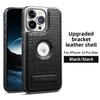16 Pro Max Electroplat Crocodile Texture Leather Magnetic Phone Case for IPhone 14 Pro Max 13 12 15 16 Bracket Protective Cover