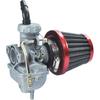 PZ20 Carburetor Carb Air Filter Fuel Line Kit For 50Cc-125Cc Taotao ATA-110B 125D Boulder B1 T-Force Coolster Apollo Kazuma Kids ATV Four Wheeler