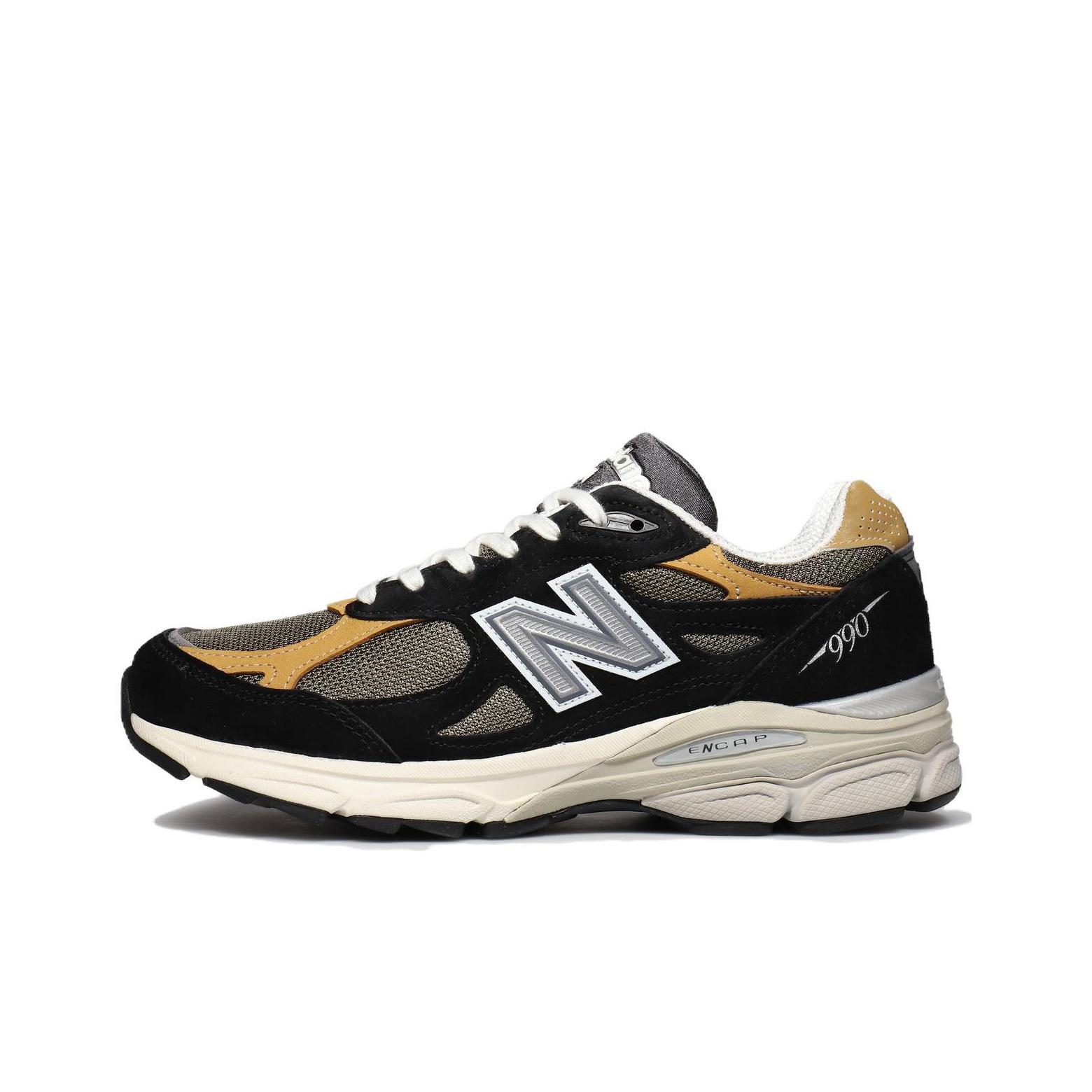 

New Balance 990v3 MiUSA Black Tan