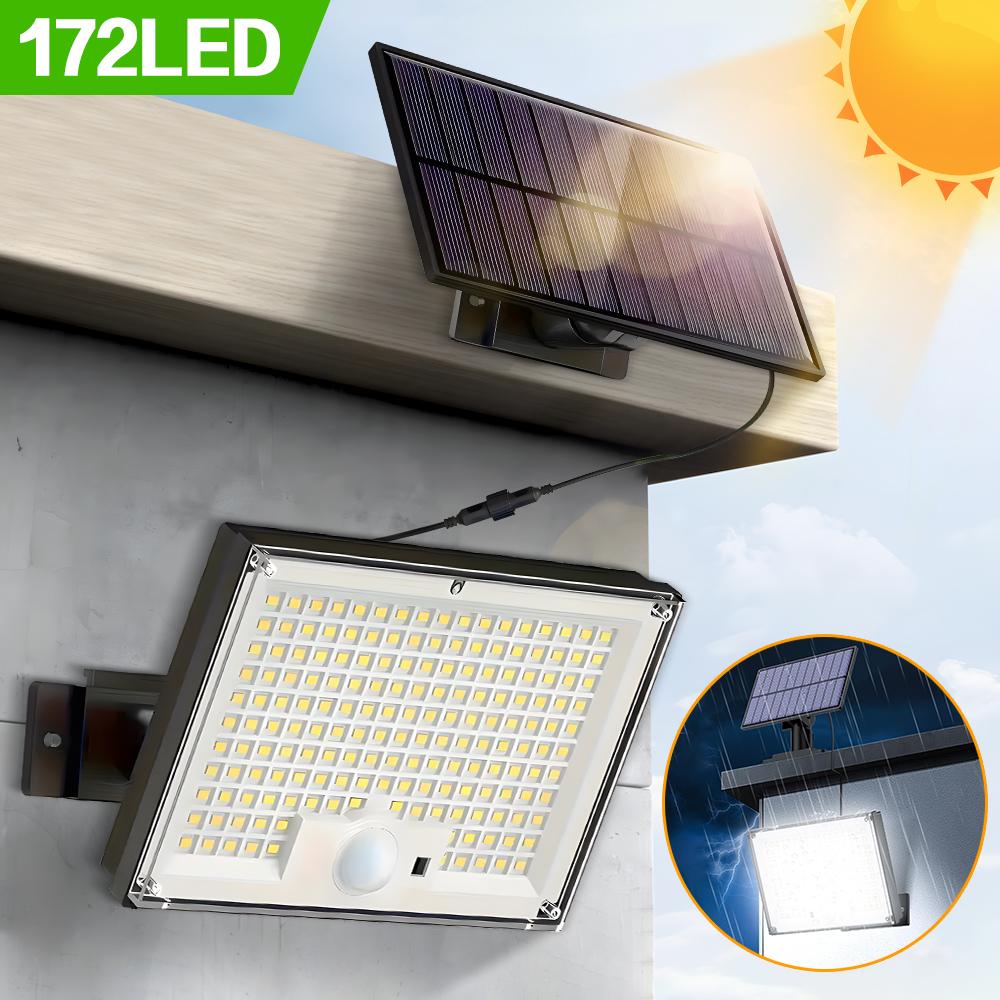 

234 LED Split Solar Motion Sensor Outdoor Lights,Solar Flood Lights, Waterproof Outside Solar Powered Security Spot Lights
