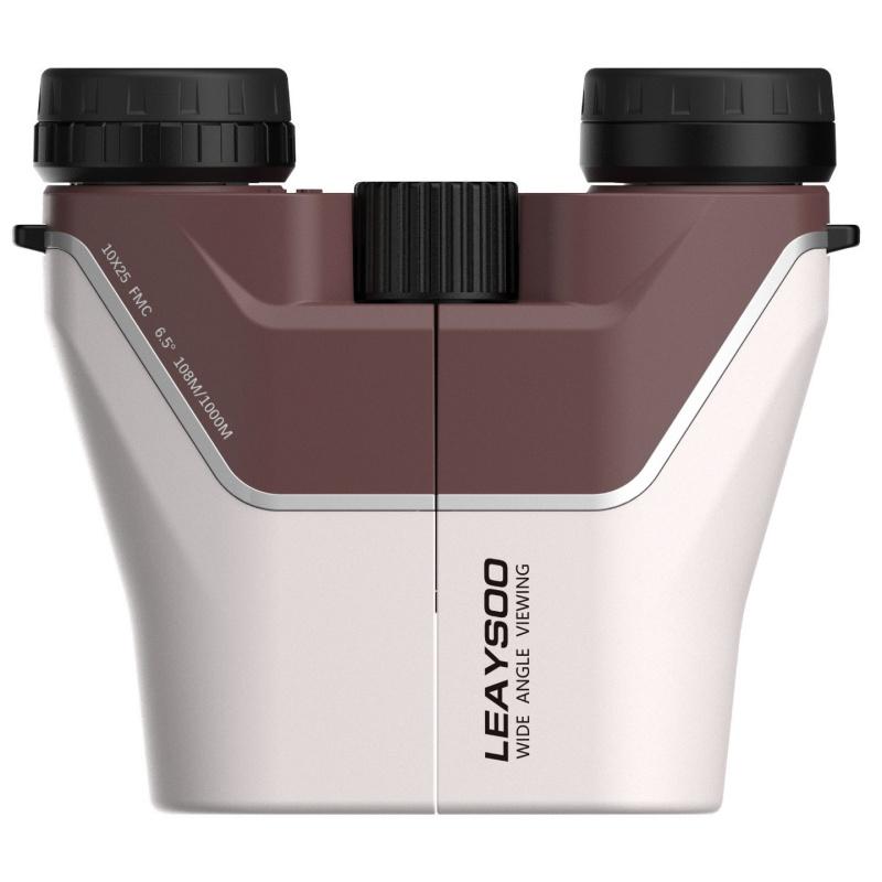 New Binoculars 10X25 HD Mini Portable Telescope BAK4 FMC Coated Telescope Outdoor Bird Watching Hunting Travel Camping Ball Game