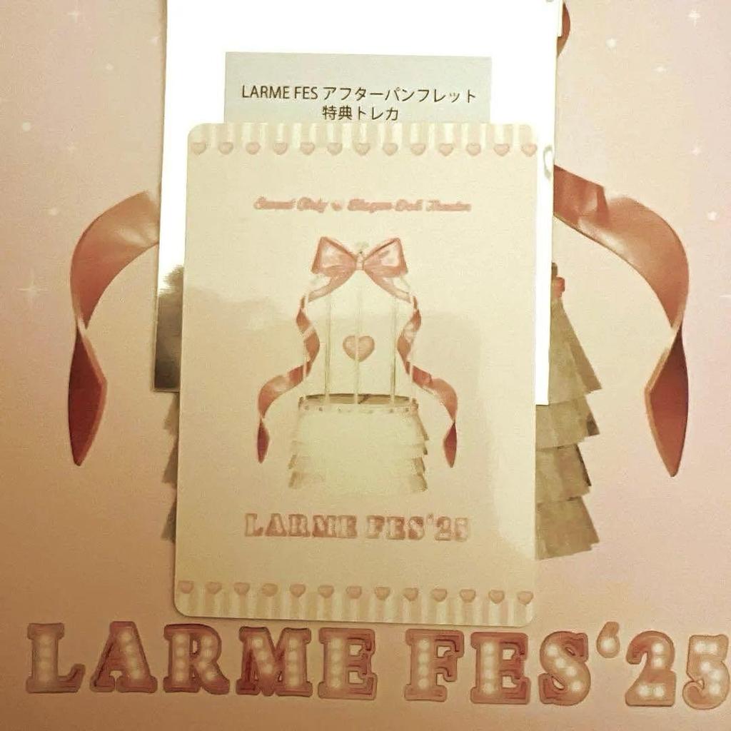 [USED] LARME FES'25 Bonus Trading Card SWEET STEADY Riyo Shiokawa