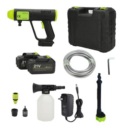 Bürstenloser Hochdruckreiniger 60 bar Akkubetriebener Handheld-Tragbarer Hochdruckreiniger mit LCD-Bildschirm 6 in